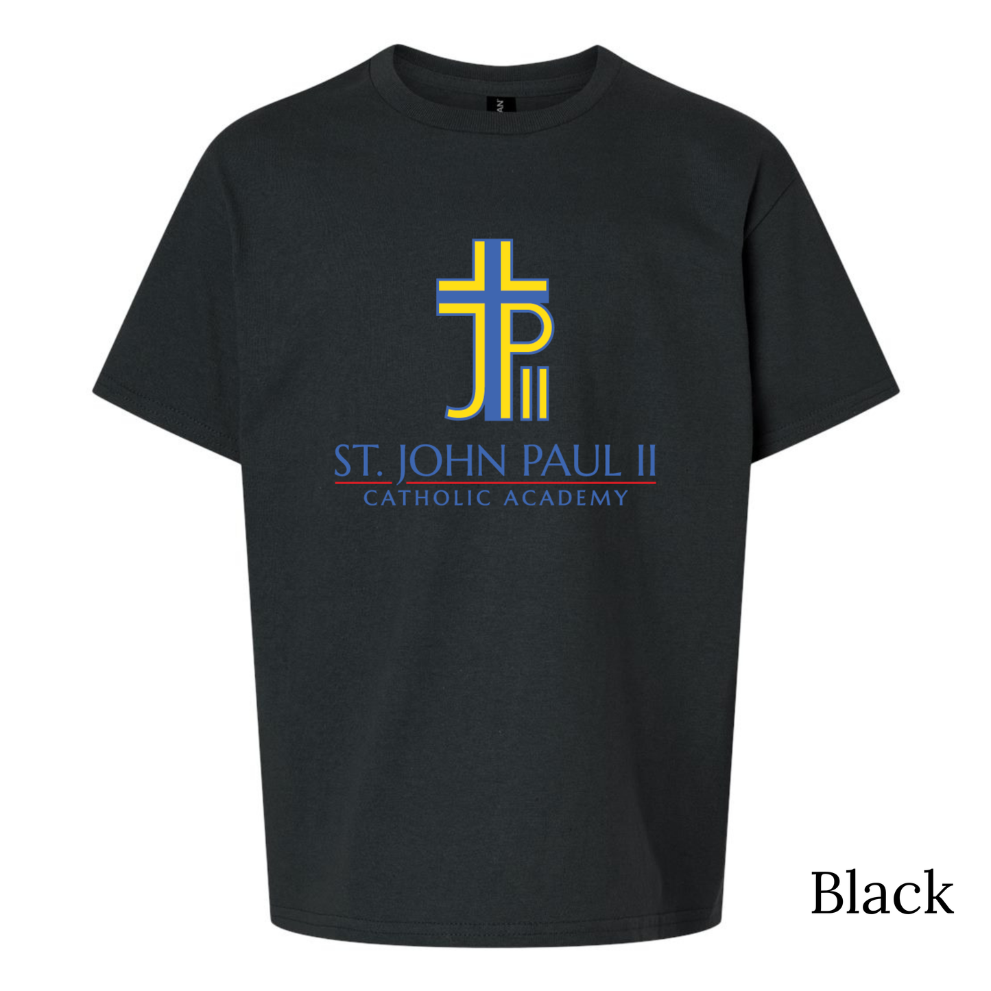 Youth Gildan Ultra Cotton Black D2
