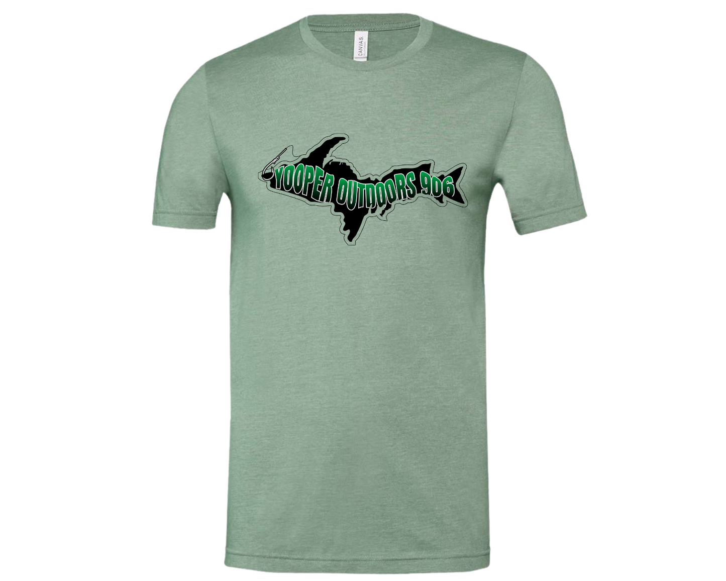 Yooper T-shirt Sage Green