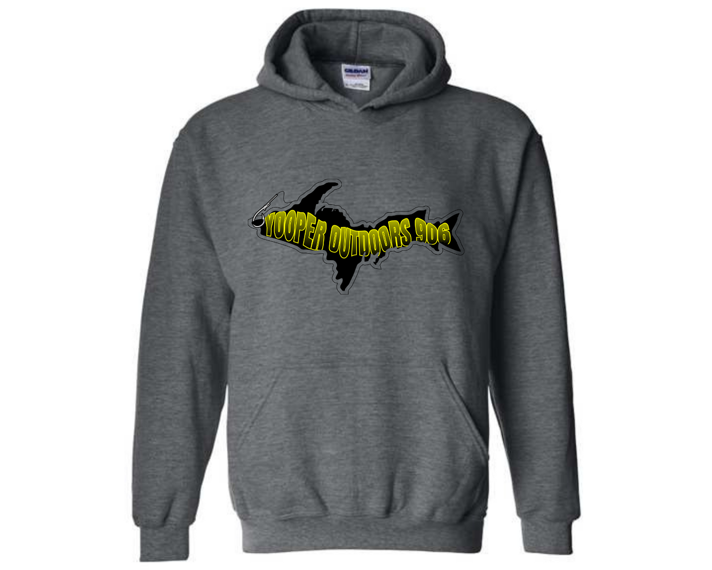 Yooper Hoodie Dark Heather
