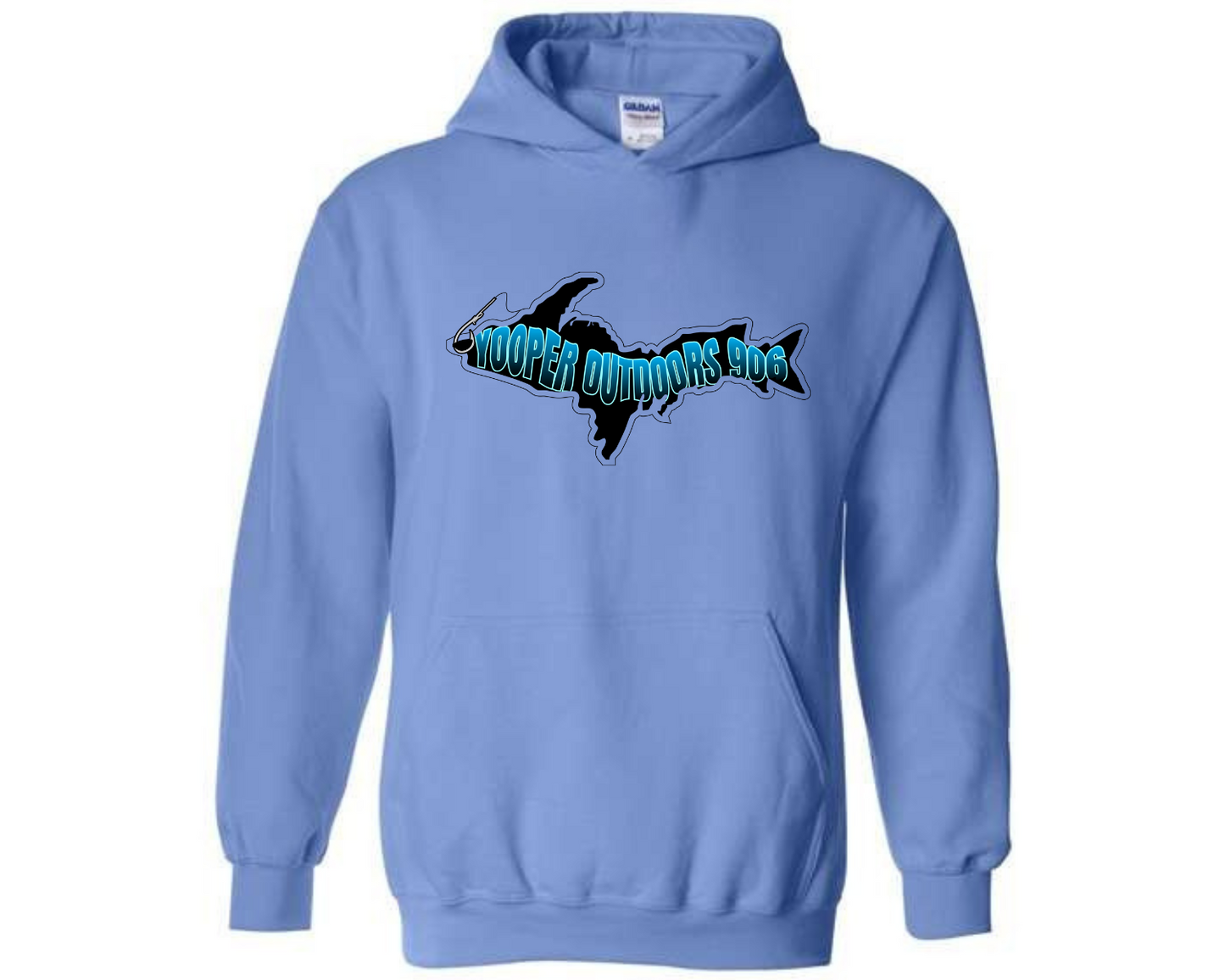 Yooper Hoodie Carolina Blue
