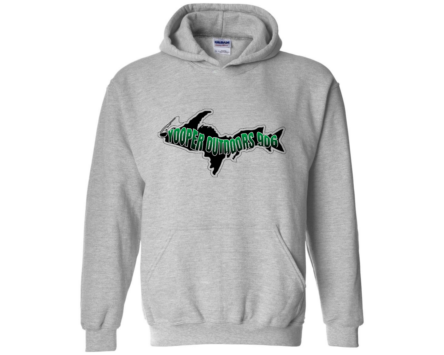 Yooper Hoodie Sport Gray