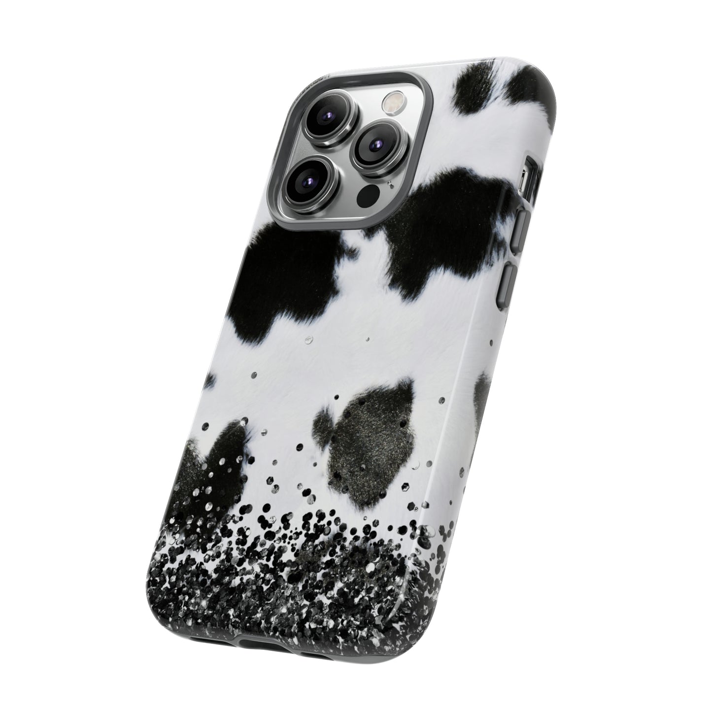 Cow and glitter Phone Case