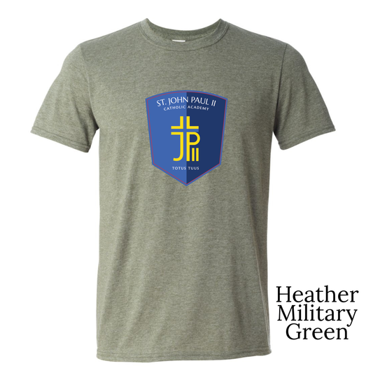 Gildan Soft Style Adult Heather Military Green C3