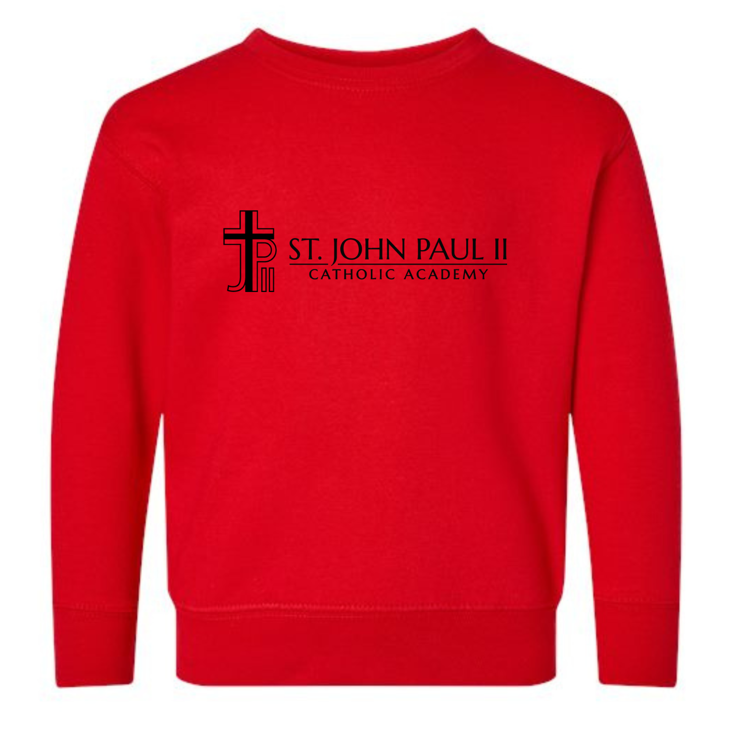 Toddler Gildan Sweatshirt Red