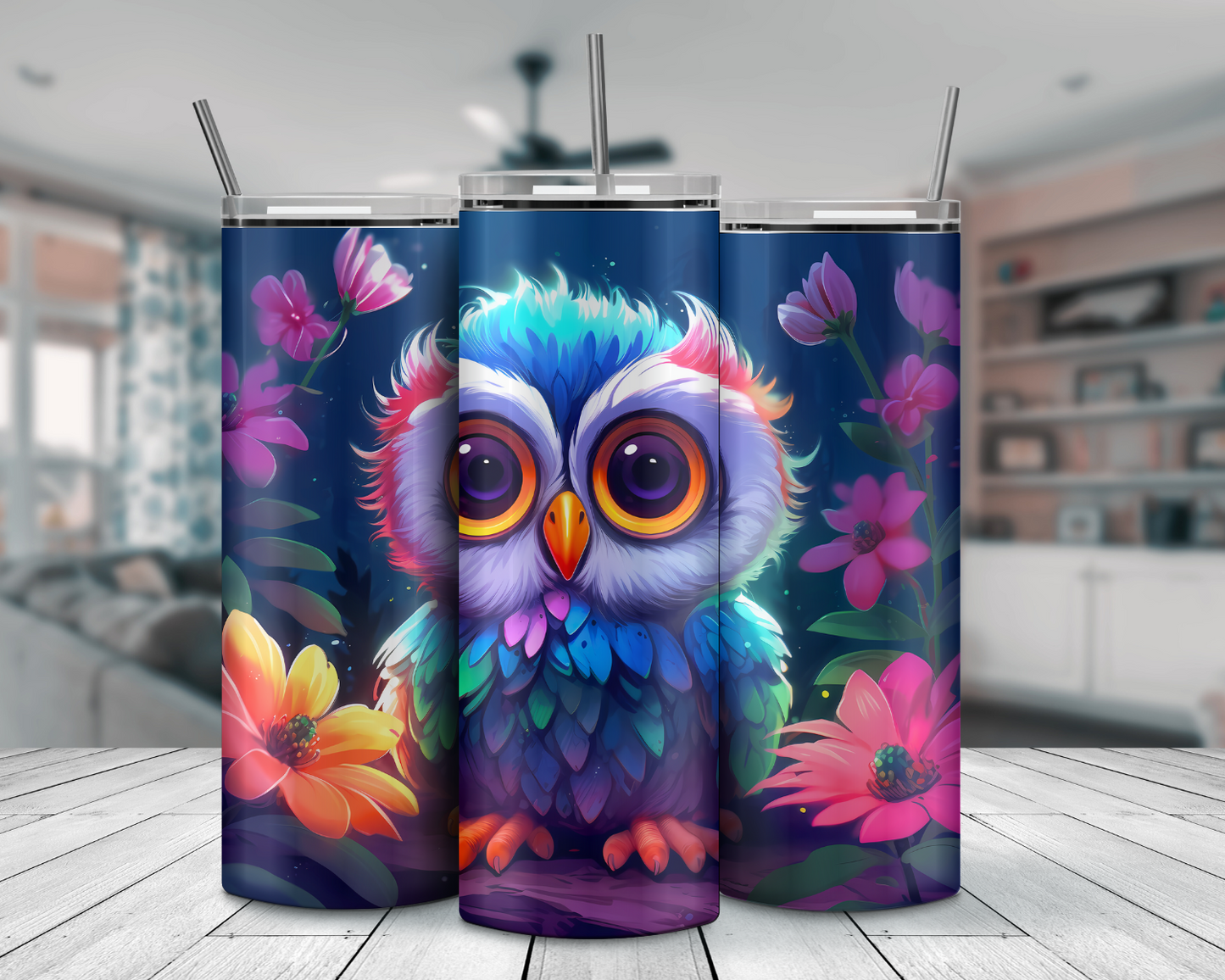 Owl tumbler