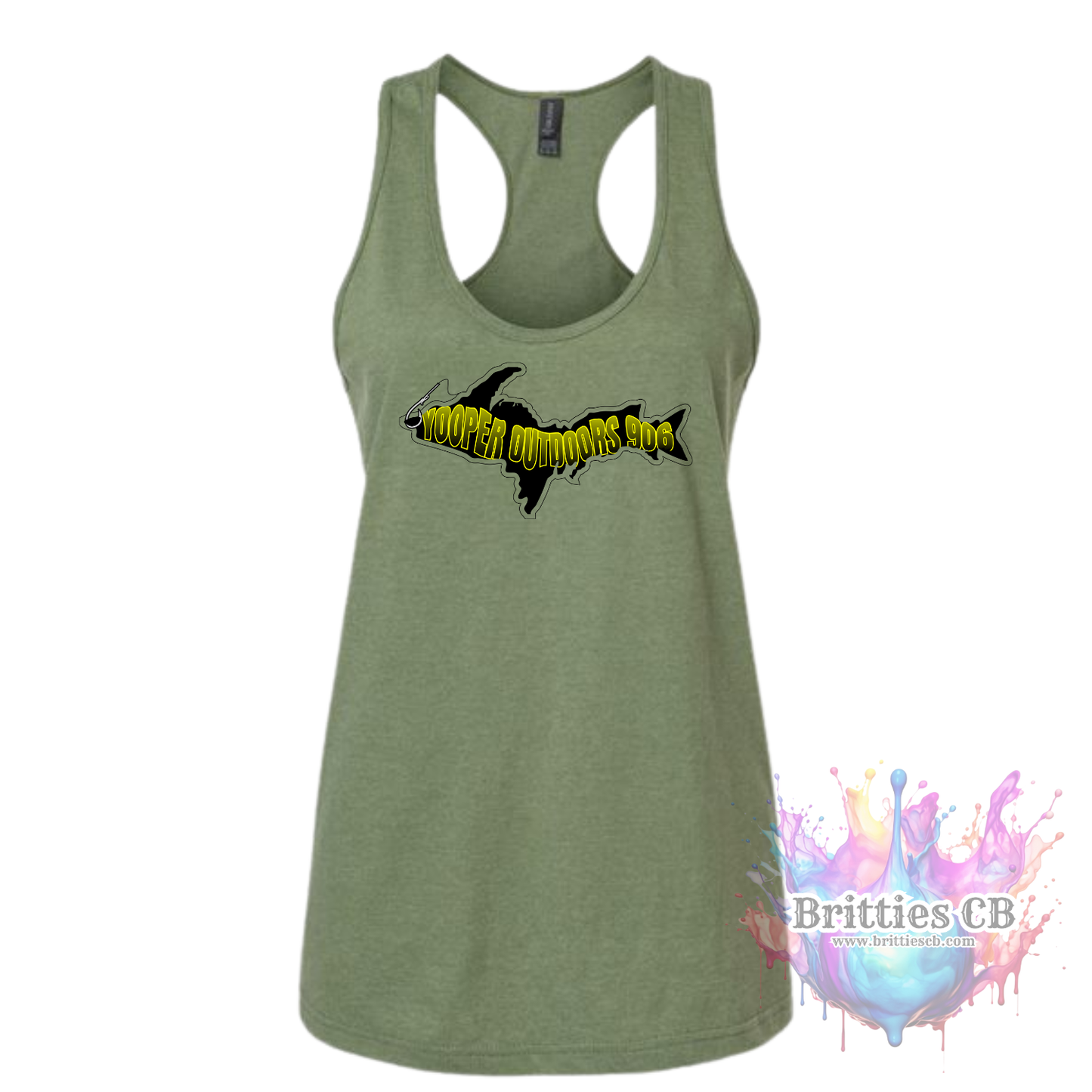 Yooper Outdoors Wome's Tank Cactus
