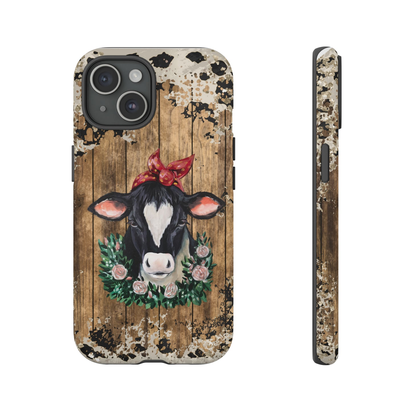 Cow phone case