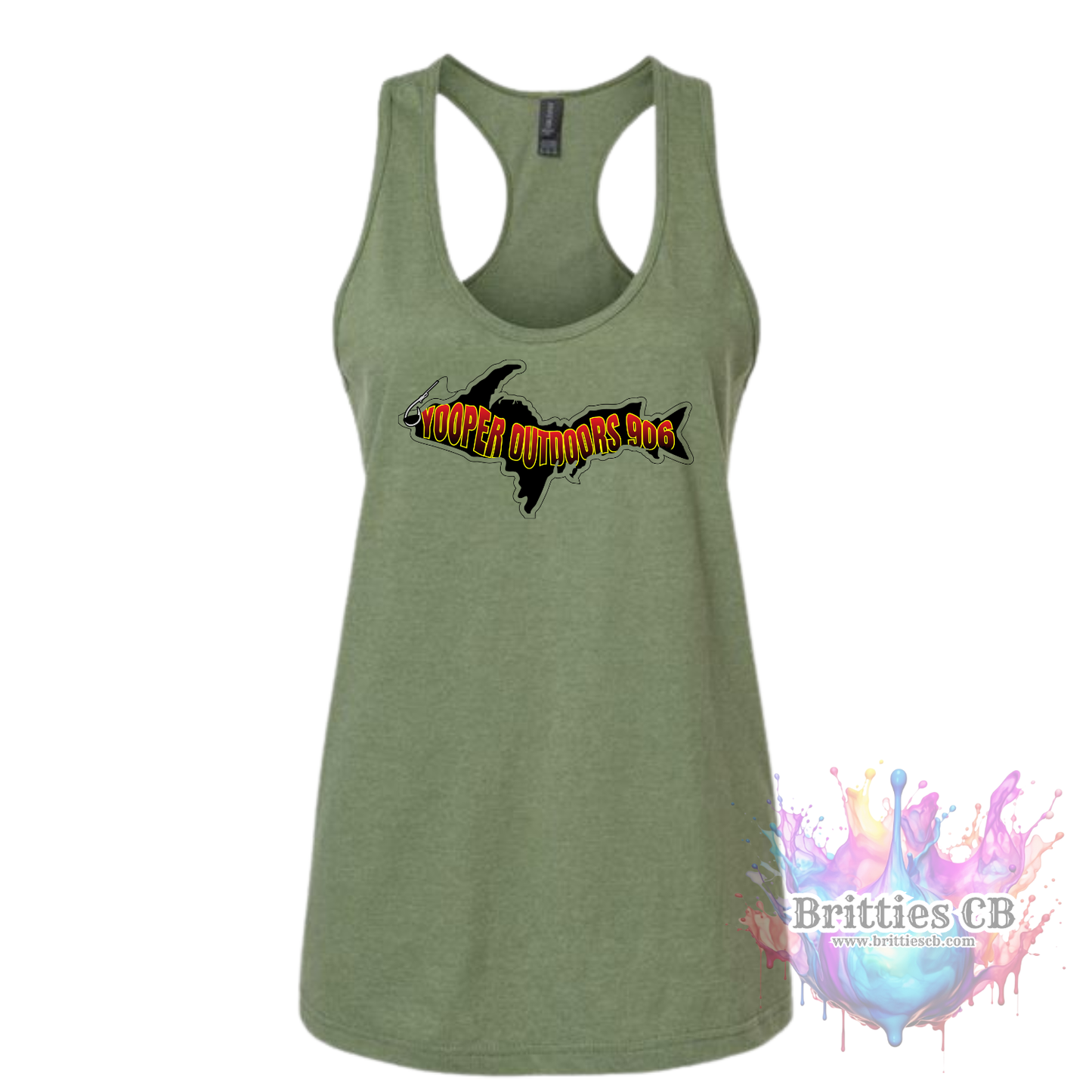 Yooper Outdoors Wome's Tank Cactus