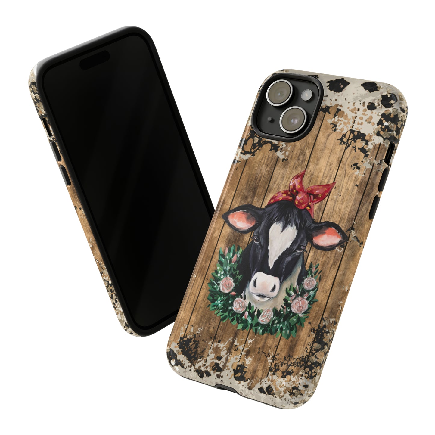 Cow phone case