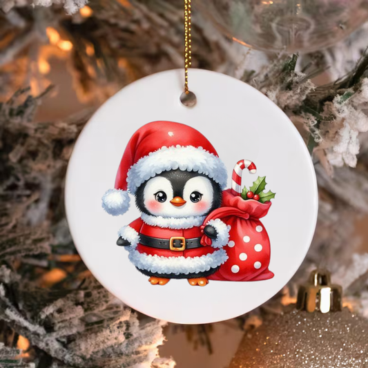 PENGUIN CHRISTMAS ORNAMENT
