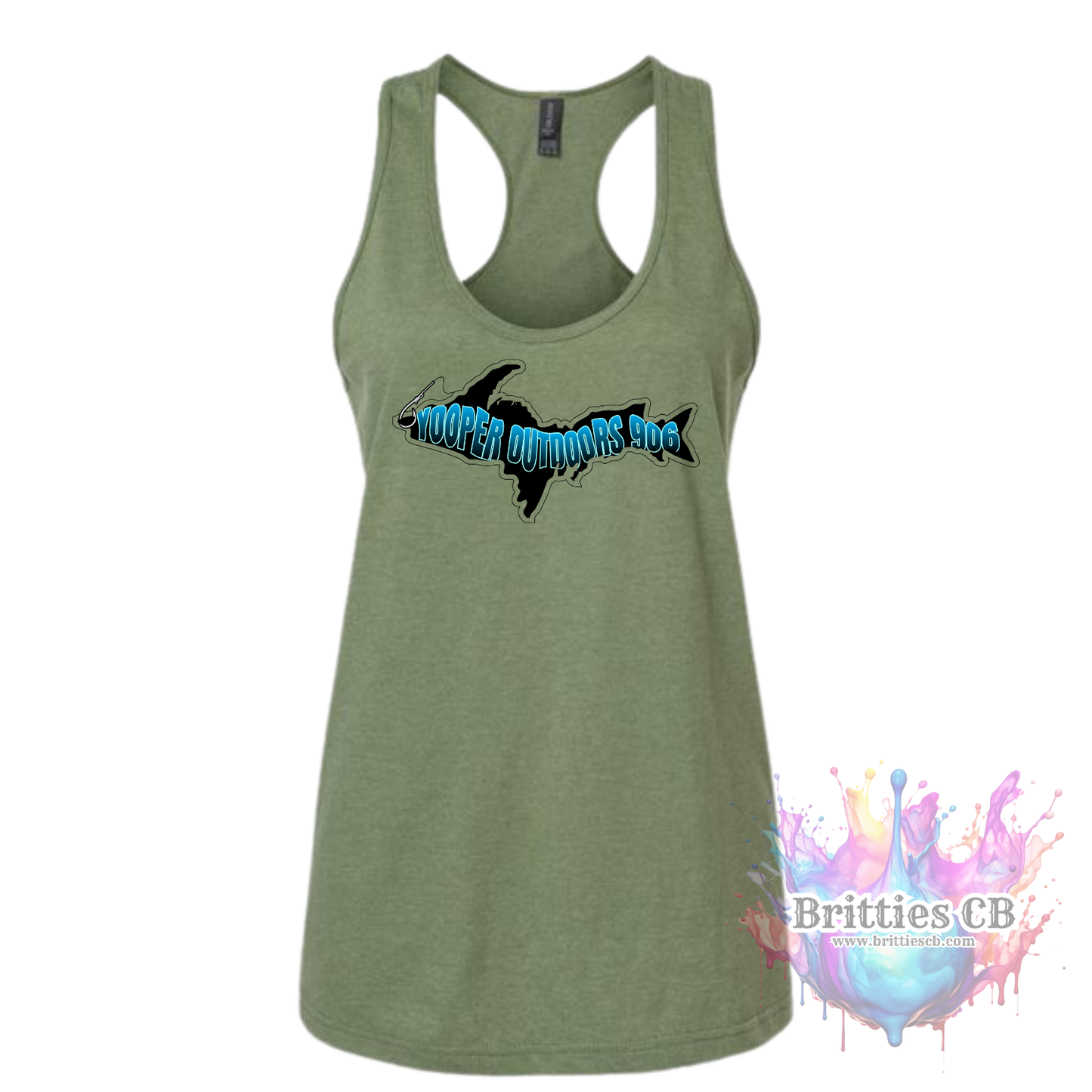 Yooper Outdoors Wome's Tank Cactus