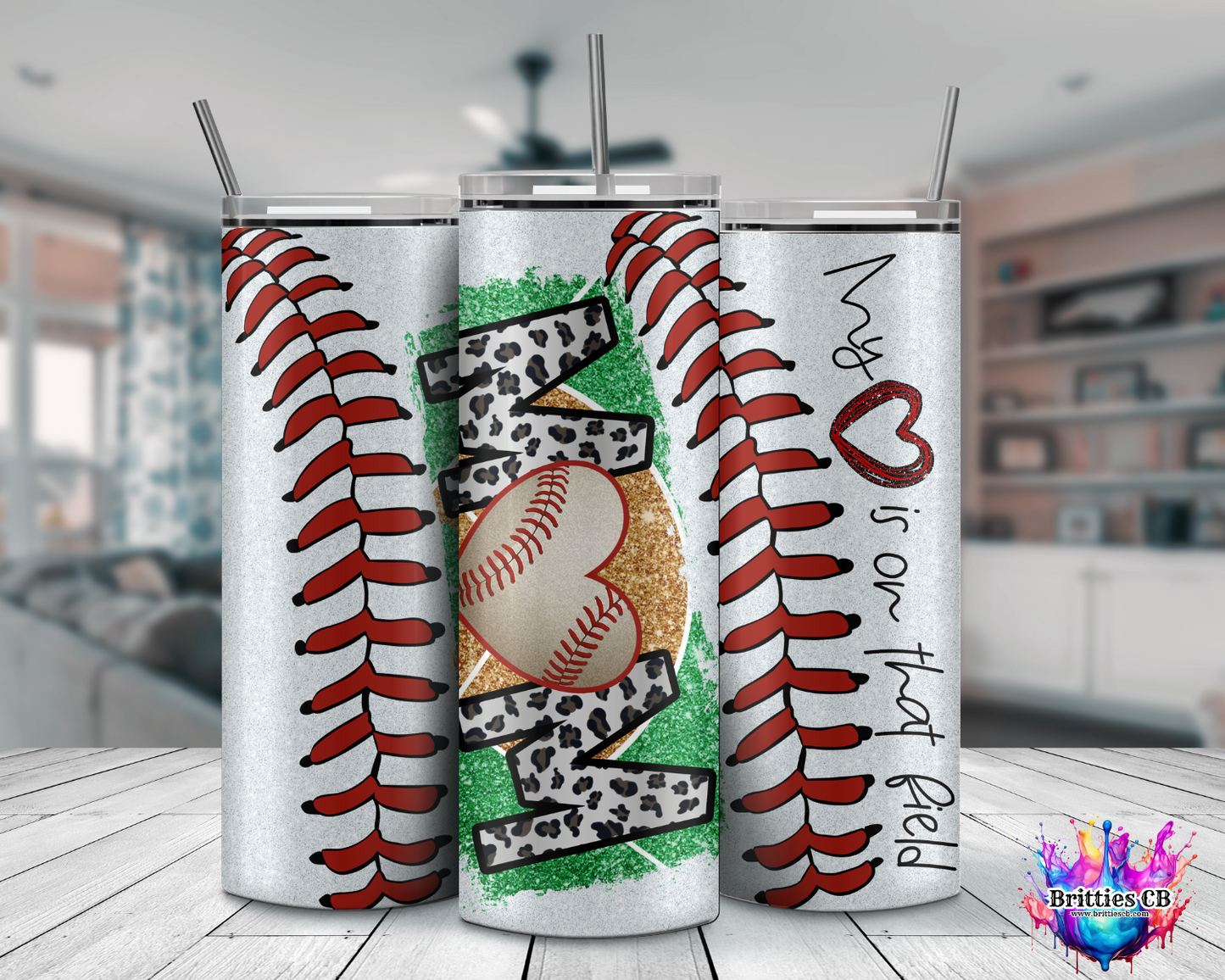 Baseball Mom Tumbler