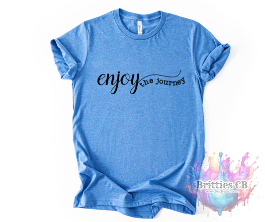 Enjoy the Journey- Heather Columbia Blue