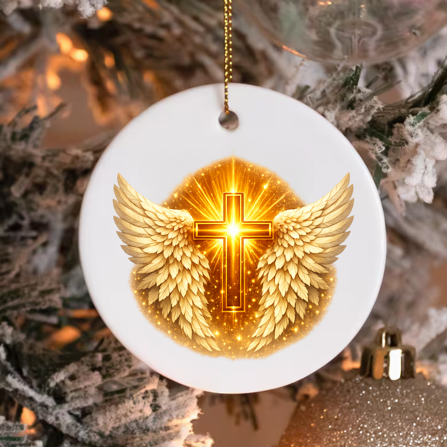HOLY CROSS ORNAMENT