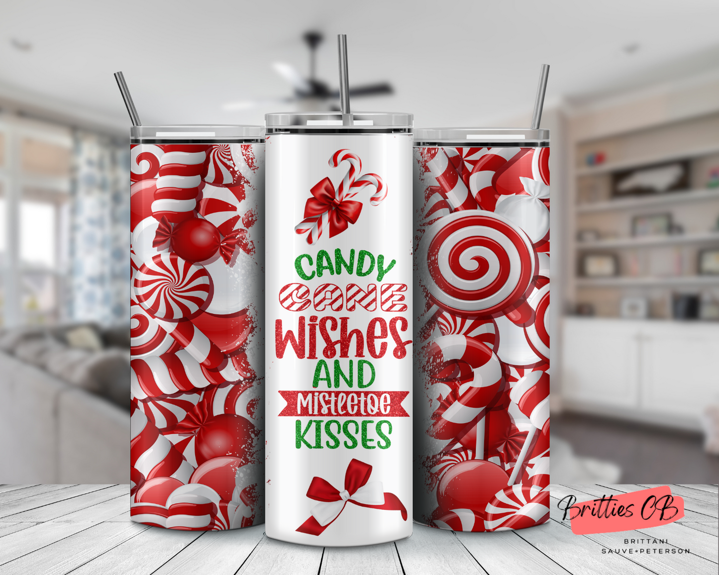 Christmas Candy Cane Wishes