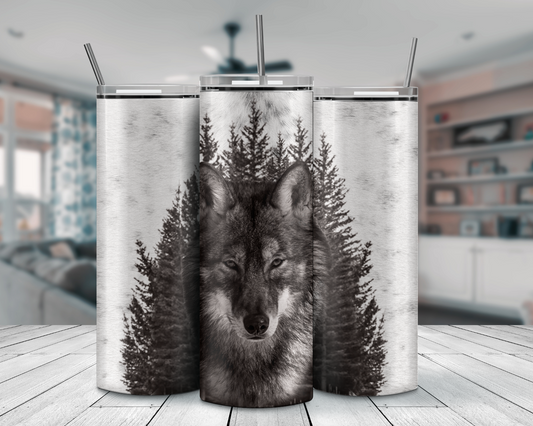 Wolf tumbler