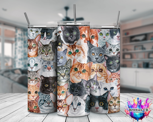 All the cats tumbler