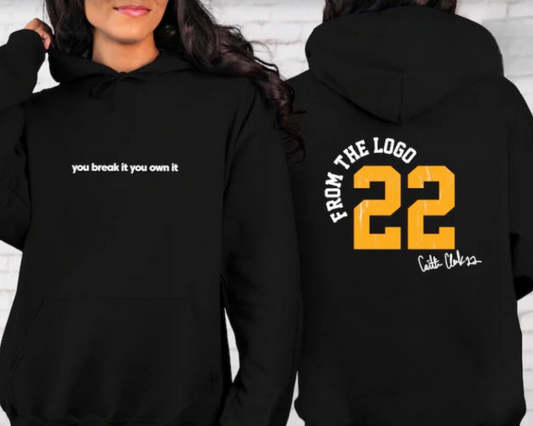 College basketball record hoodie