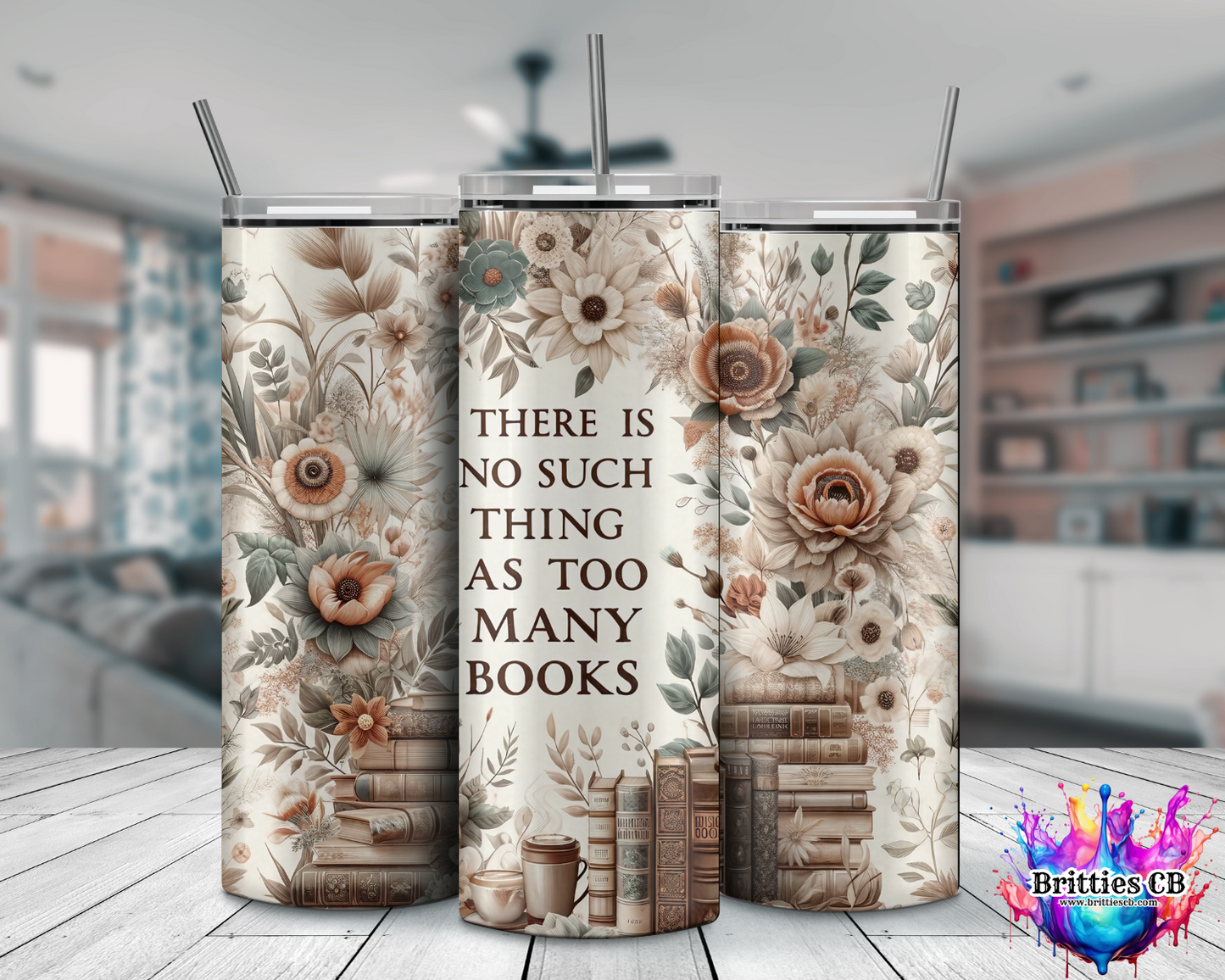 Give me all the books tumbler