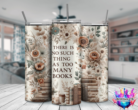 Give me all the books tumbler