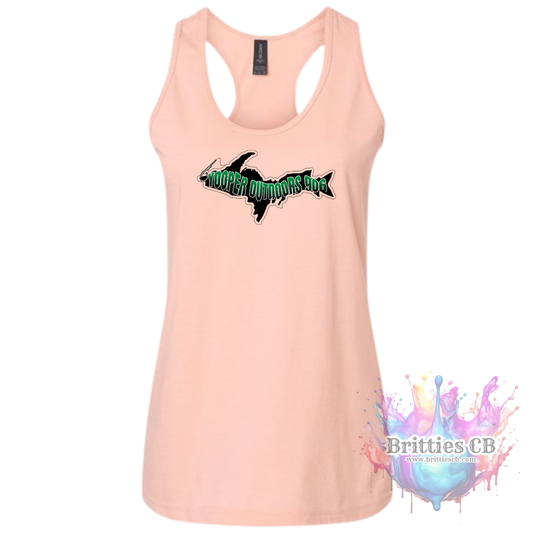 Yooper Outdoors Wome's Tank Dusty Rose