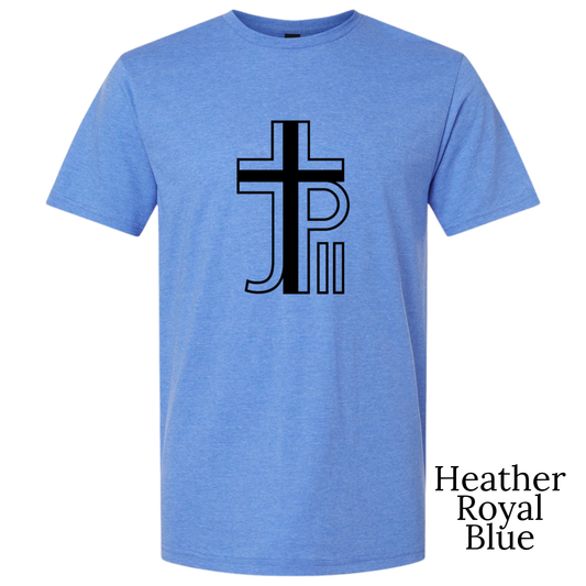 Gildan Soft Style Adult Heather Royal Blue B1