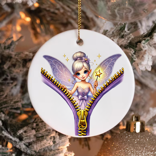 ZIPPER FAIRY ORNAMENT