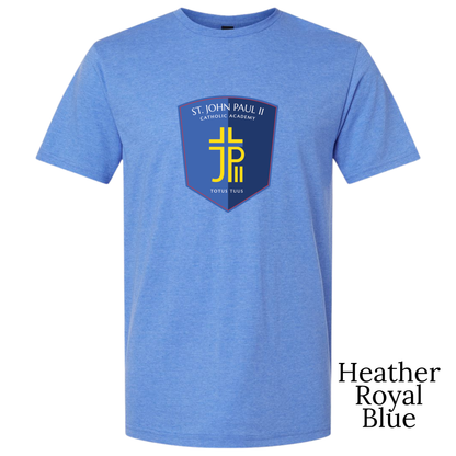 Gildan Soft Style Adult Heather Royal Blue C3