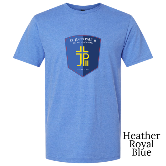 Gildan Soft Style Adult Heather Royal Blue C3