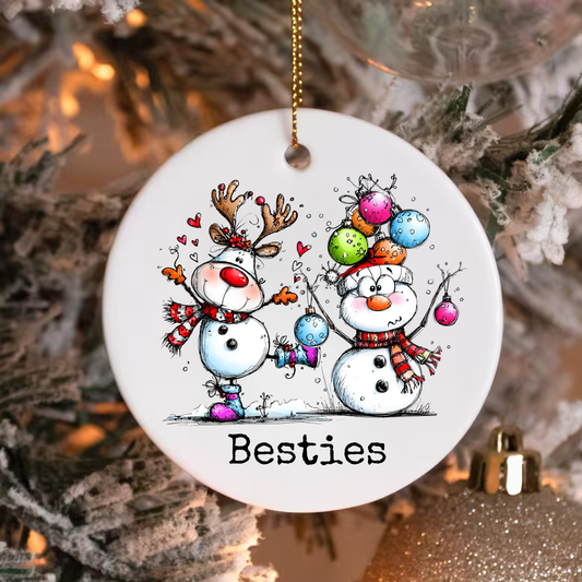 BESTIES ORNAMENT