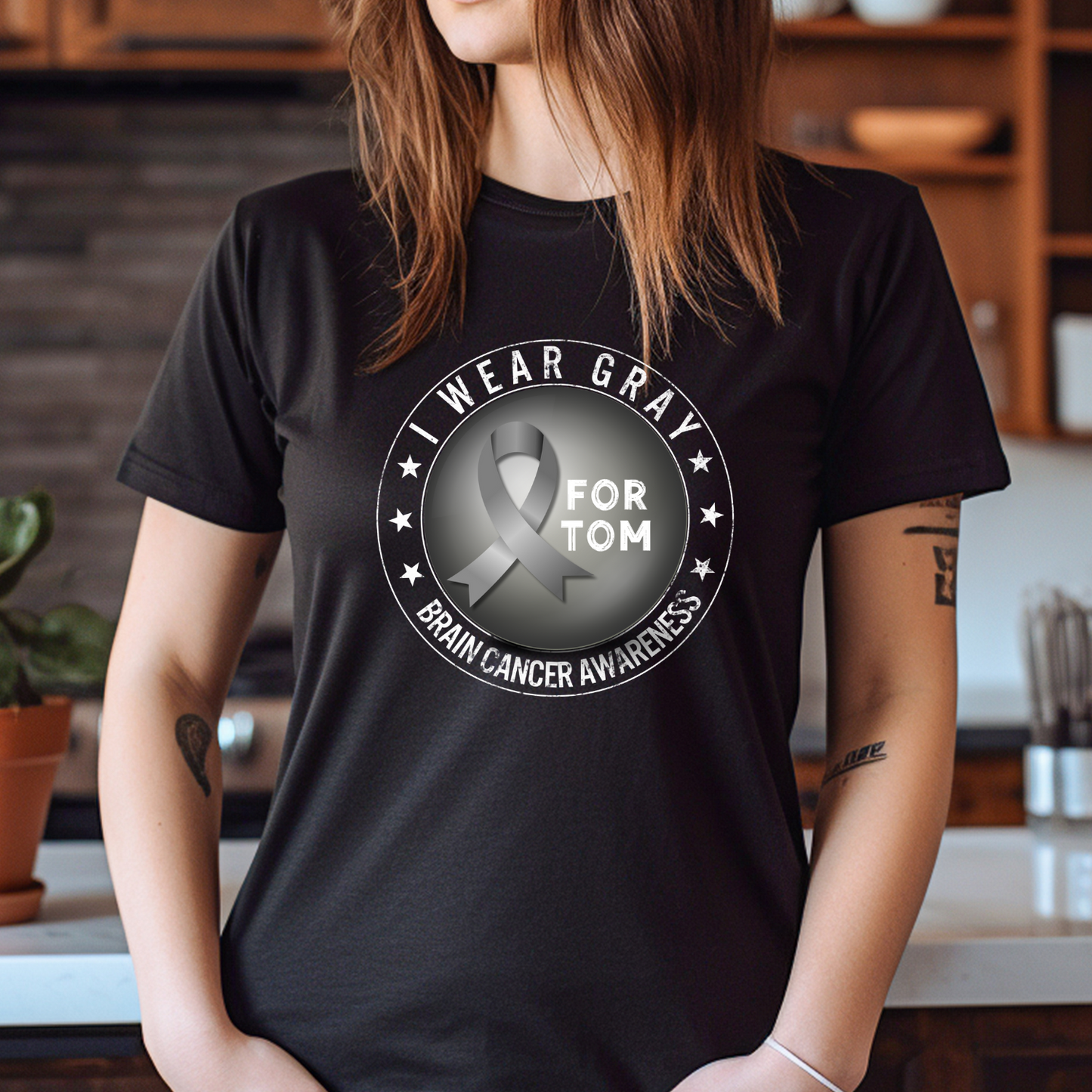 Unisex T-shirt I WEAR GRAY