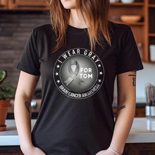 Unisex T-shirt I WEAR GRAY