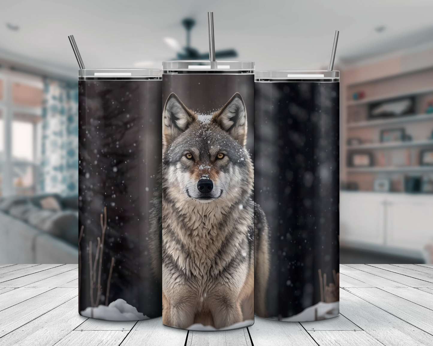 Dark Wolf Tumbler