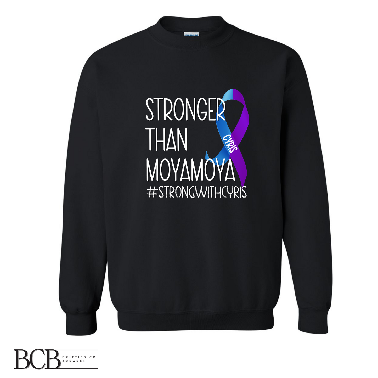 Strong with Cyris Sweatshirt Crew neck