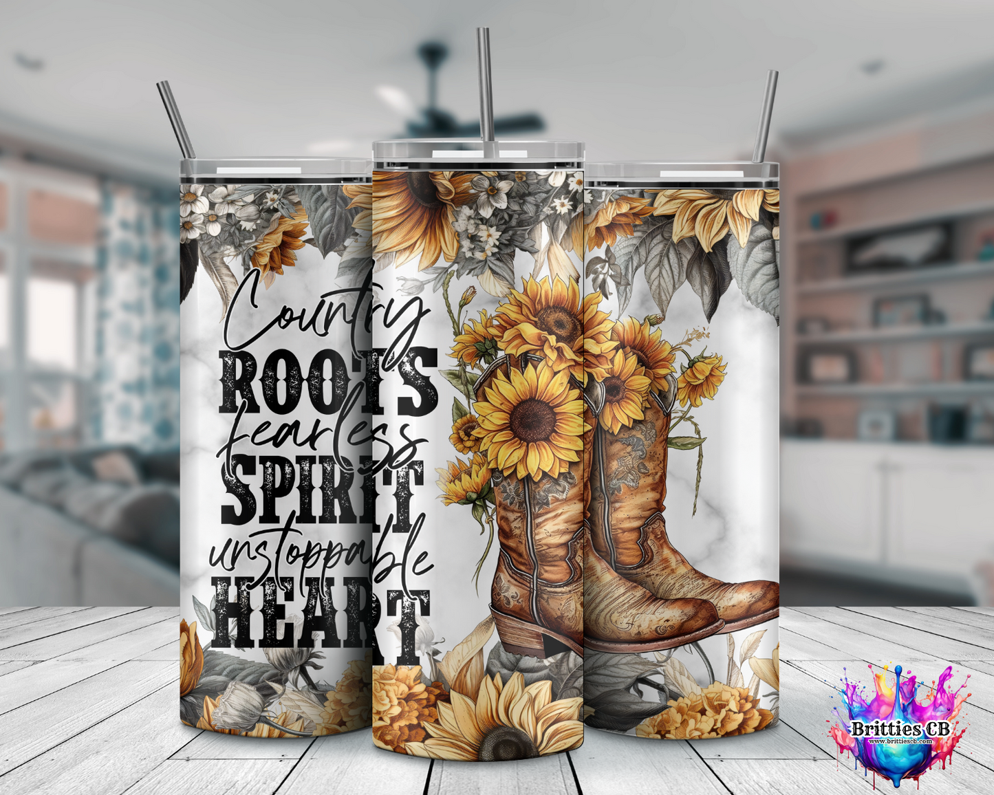 Country Boots Tumbler