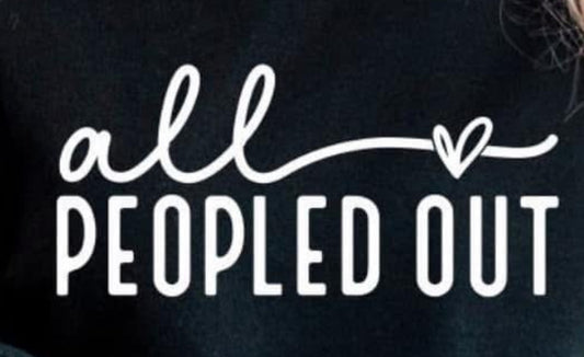 All peopled out FLASH SALE