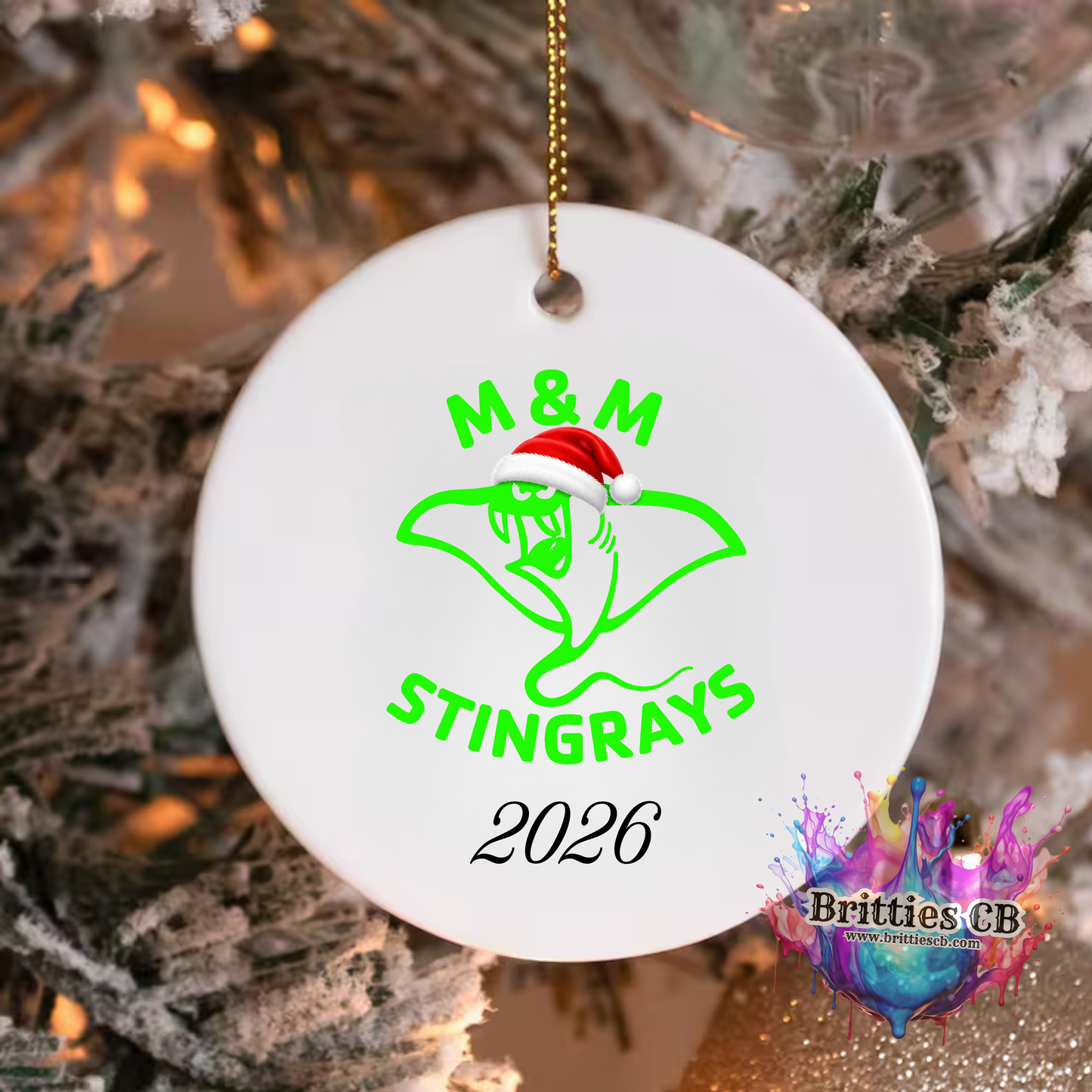 Stingrays Ornament