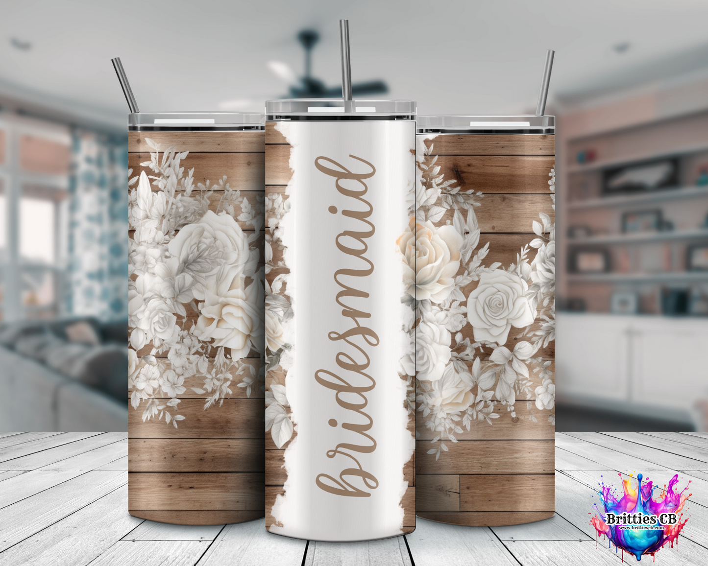 Wedding Bridesmaid tumbler