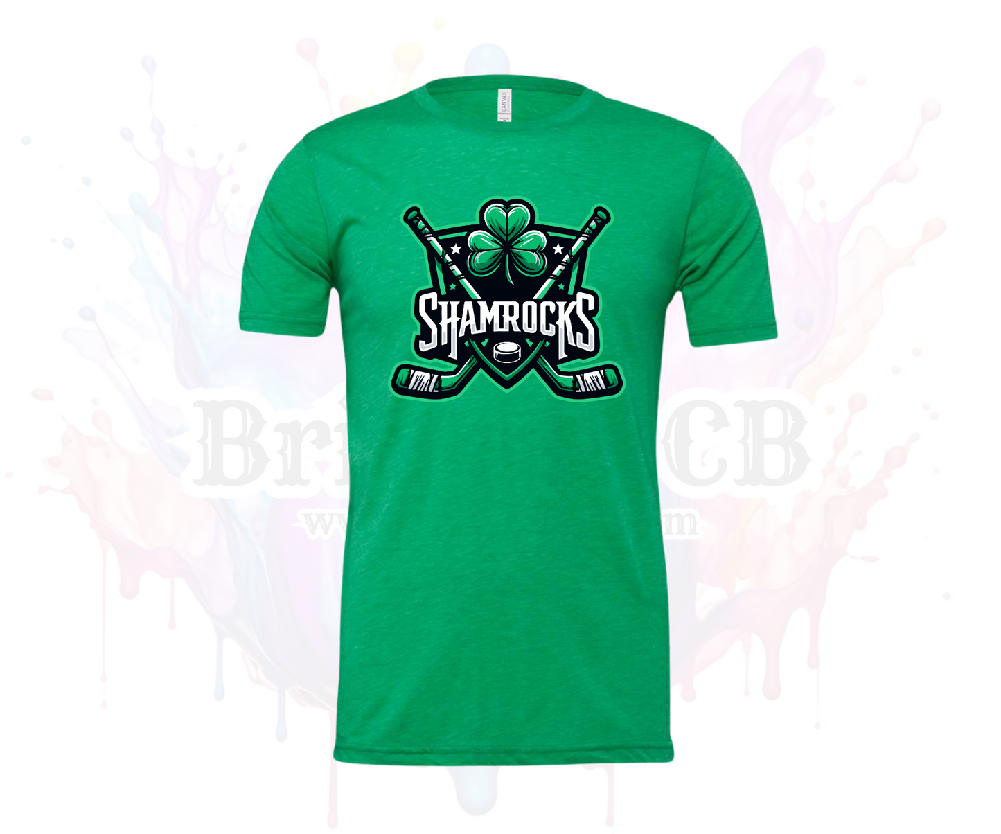 Shamrocks Bella Canvas tshirt