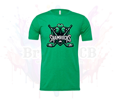 Shamrocks Bella Canvas tshirt