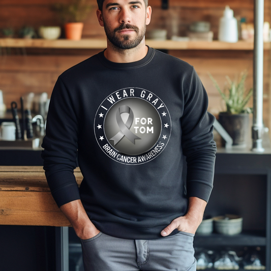 Unisex Sweatshirt I WEAR GRAY