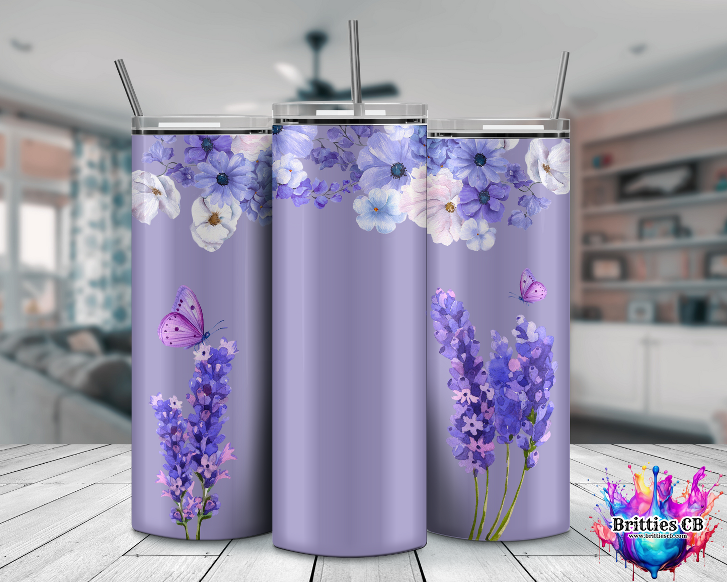 Lavendar Tumbler