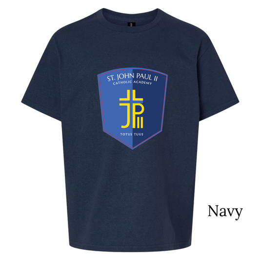 Youth Gildan Ultra Cotton Navy C3