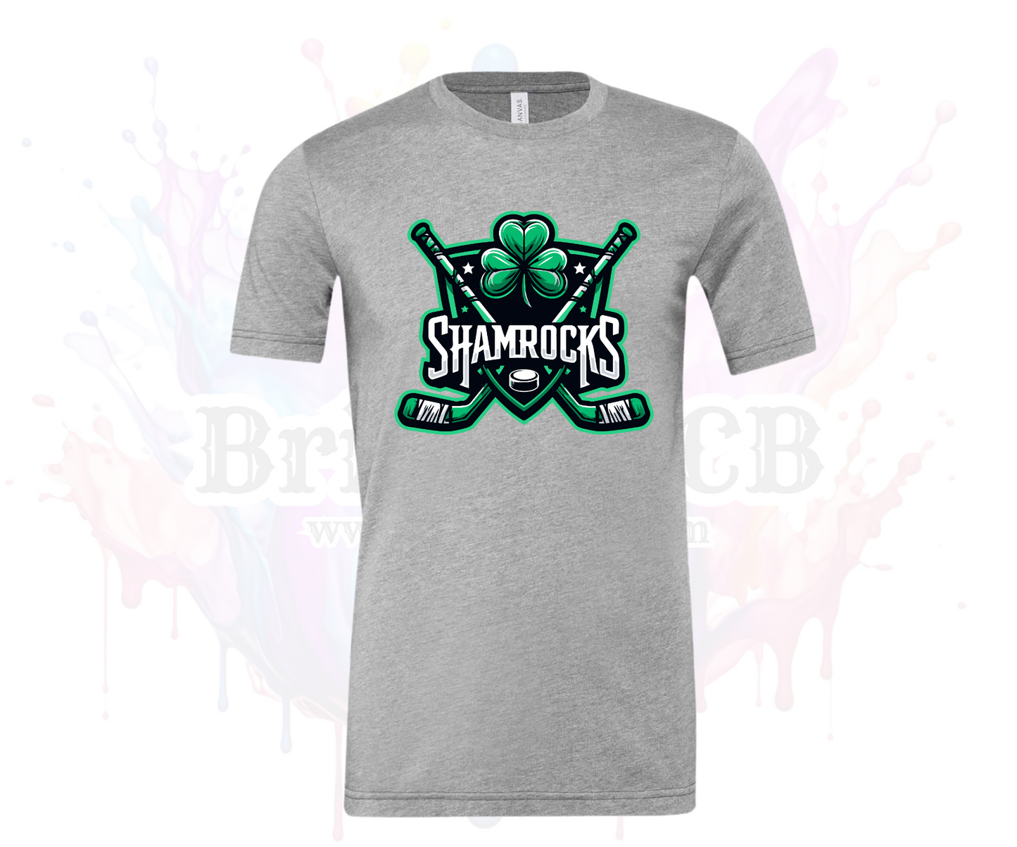 Shamrocks Bella Canvas tshirt