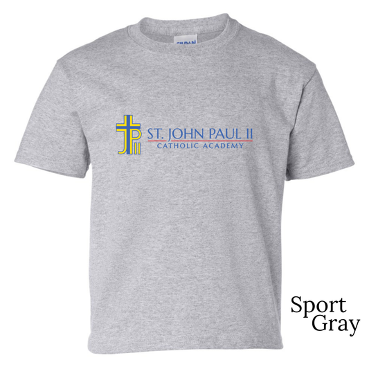 Youth Gildan Ultra Cotton Sport Gray A2