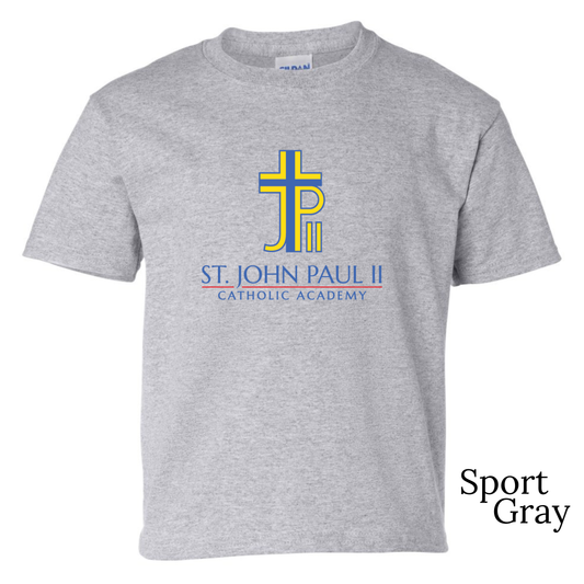 Youth Gildan Ultra Cotton Sport Gray D2