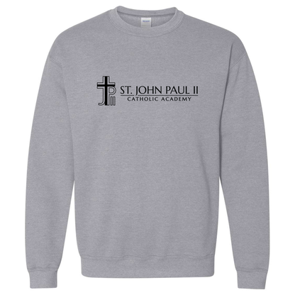 Gildan Sweatshirt Adult Full Front Sport Gray A1