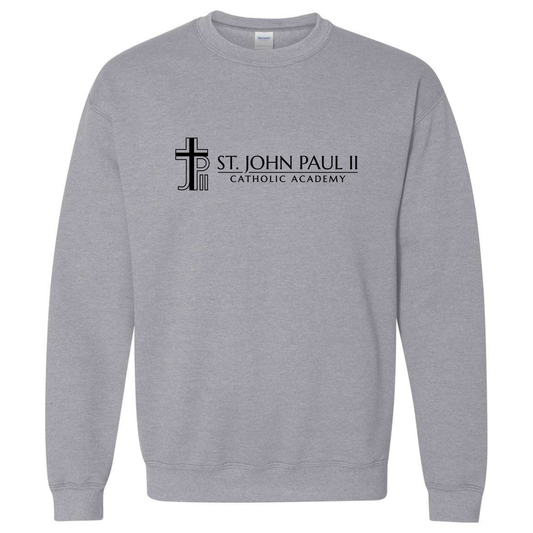 Gildan Sweatshirt Adult Full Front Sport Gray A1