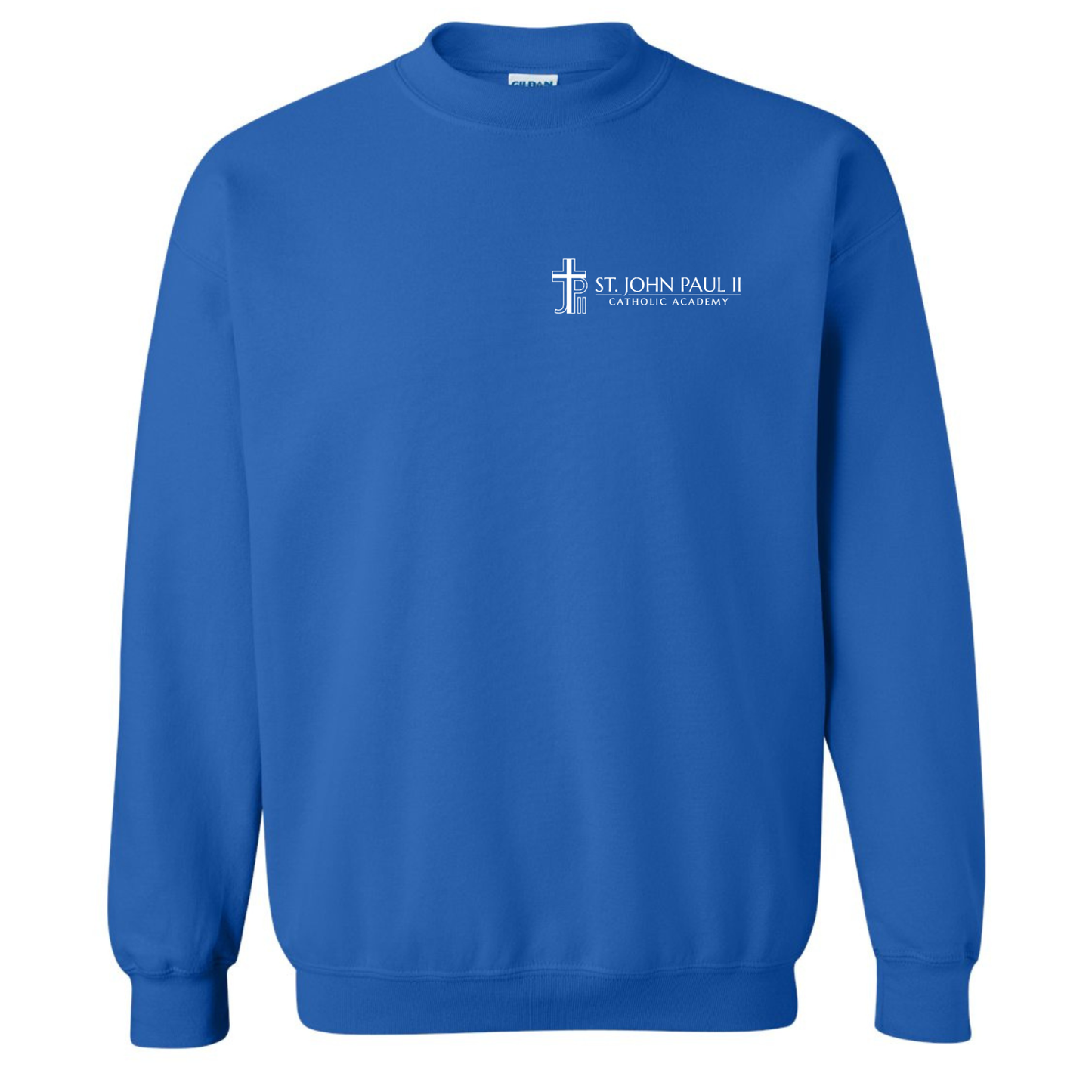Gildan Sweatshirt Adult Pocket Design Royal Blue A3