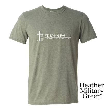 Gildan Soft Style Adult Heather Military Green A3